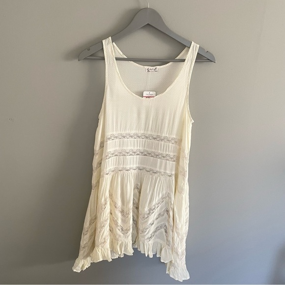 FREE PEOPLE | Summer Dress | Cream Lace | Sizes XS - Picture 3 of 10